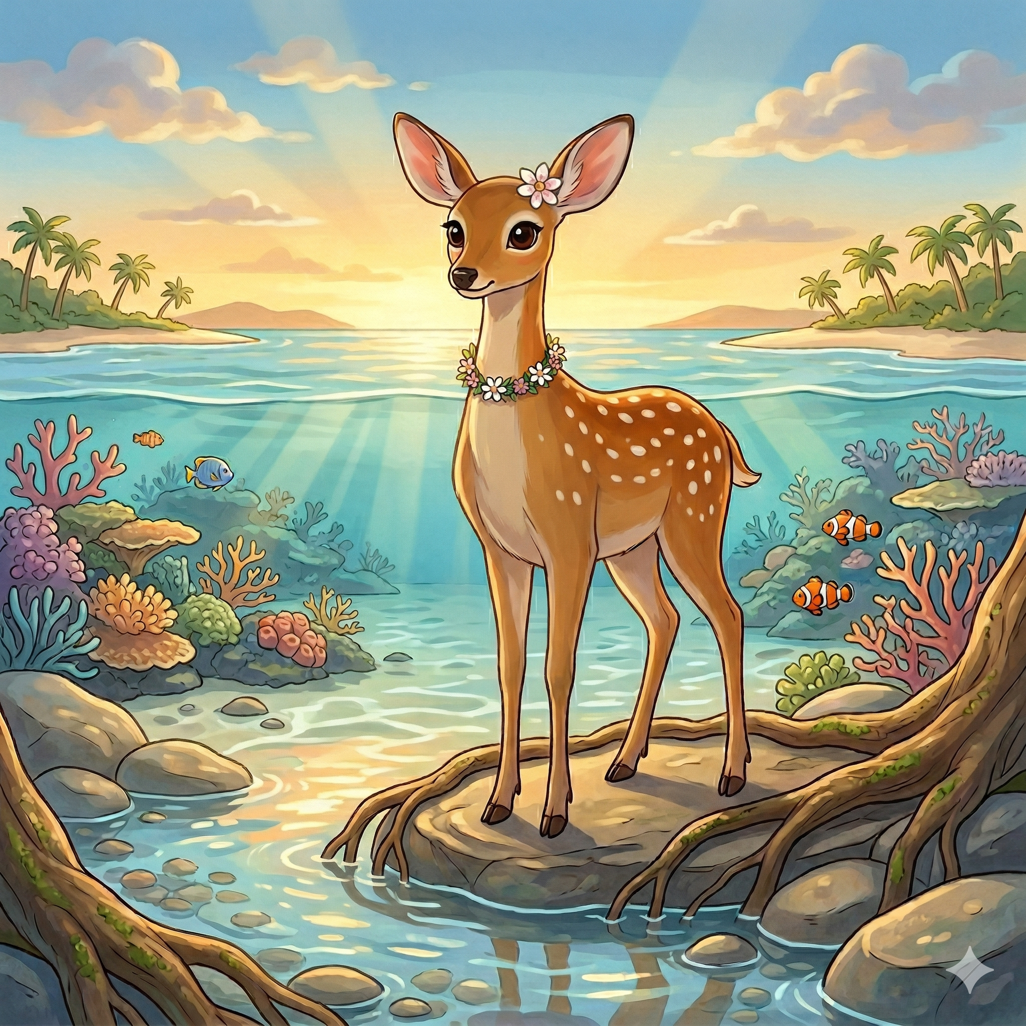 露露 — 梅花鹿調解員