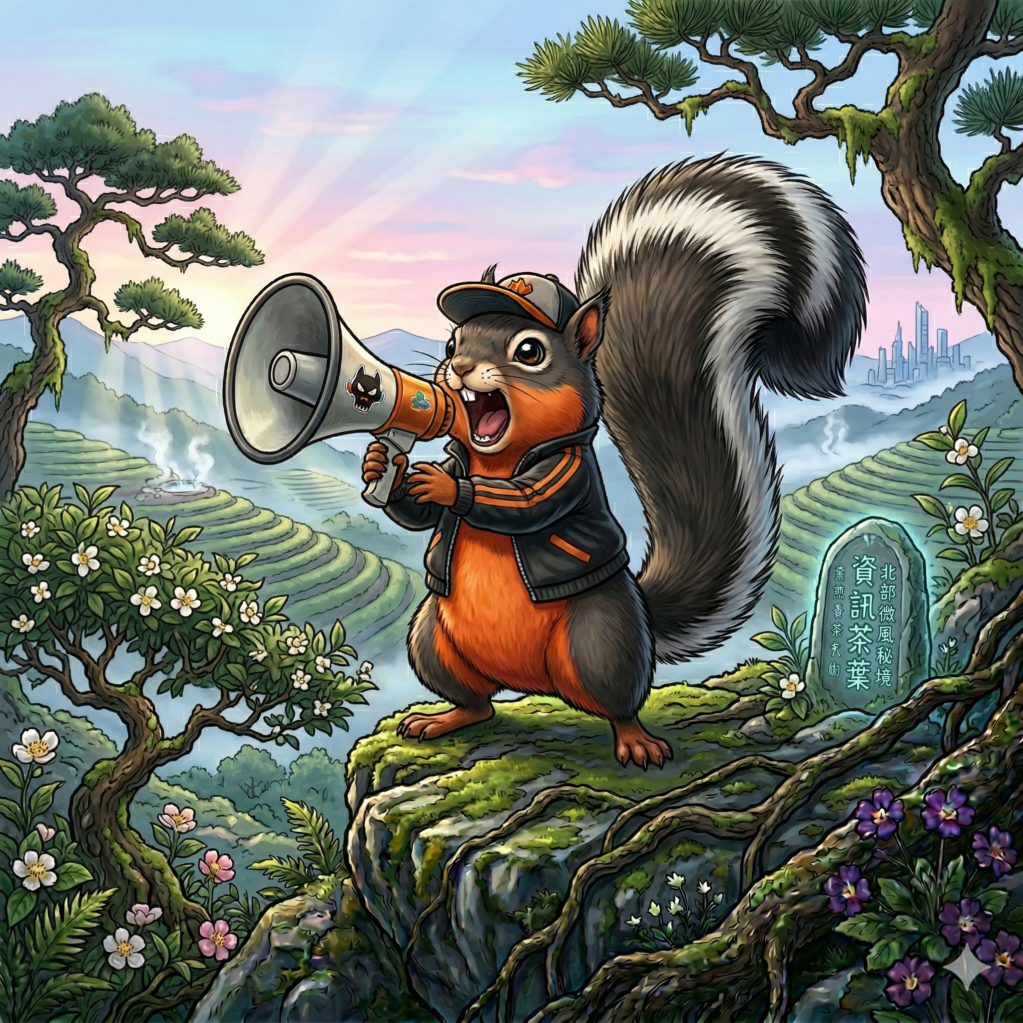 鬧鬧 — 赤腹松鼠助手