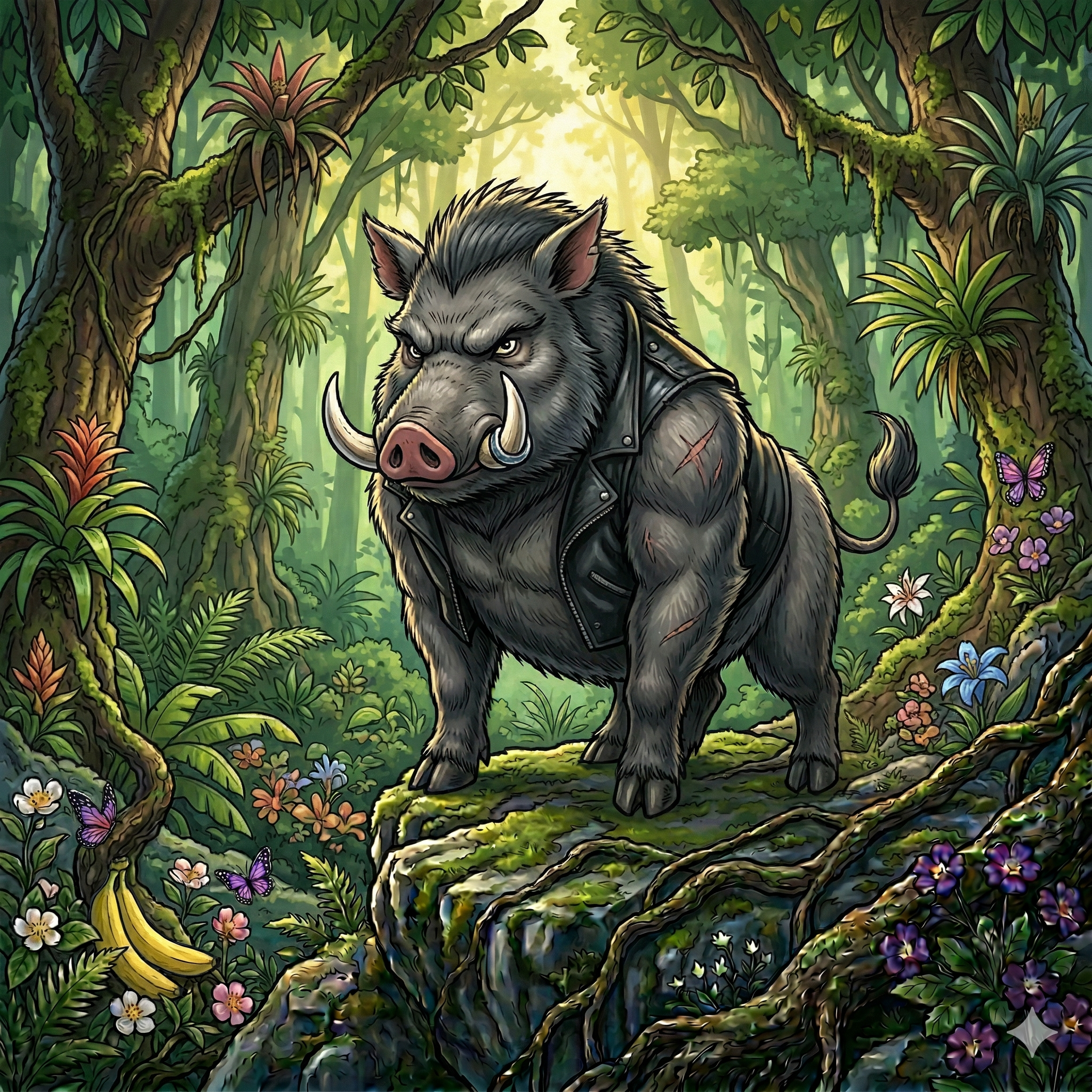 鋼牙 — 台灣野豬打手